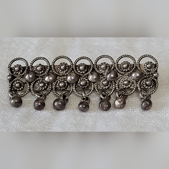 Vintate Silver Brooch - Timeless - Picture 1 of 12